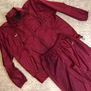 Nike Team Track Suit track pants full zip jacket